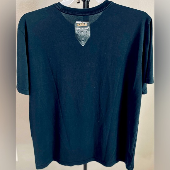 Lebron James Nike T-Shirt Men's Casual Black Short Sleeve- Size: XL - Pre Owned - Picture 3 of 4